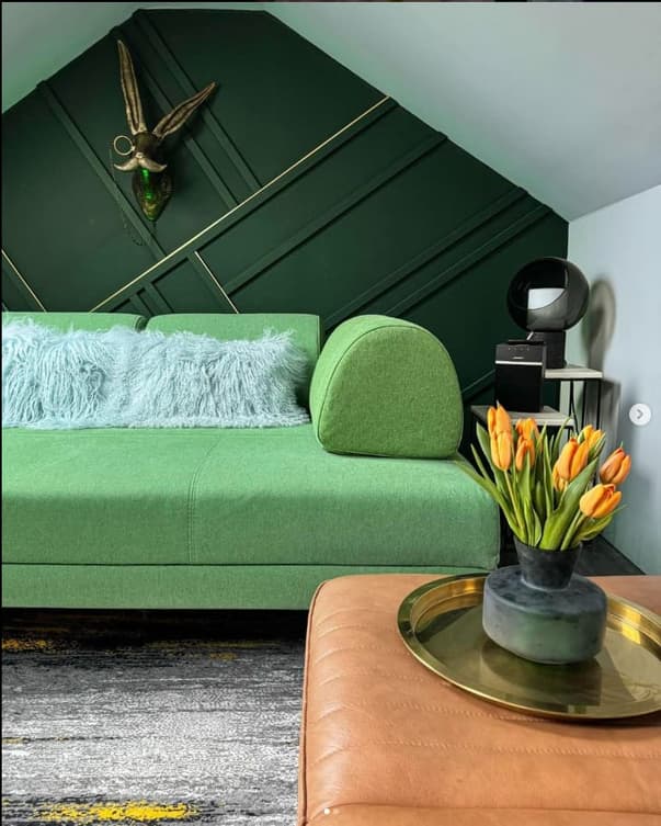 tulip orange salon lapin