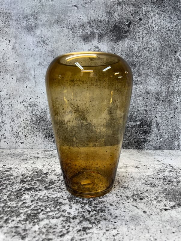 vase ambré 6,5 x 10