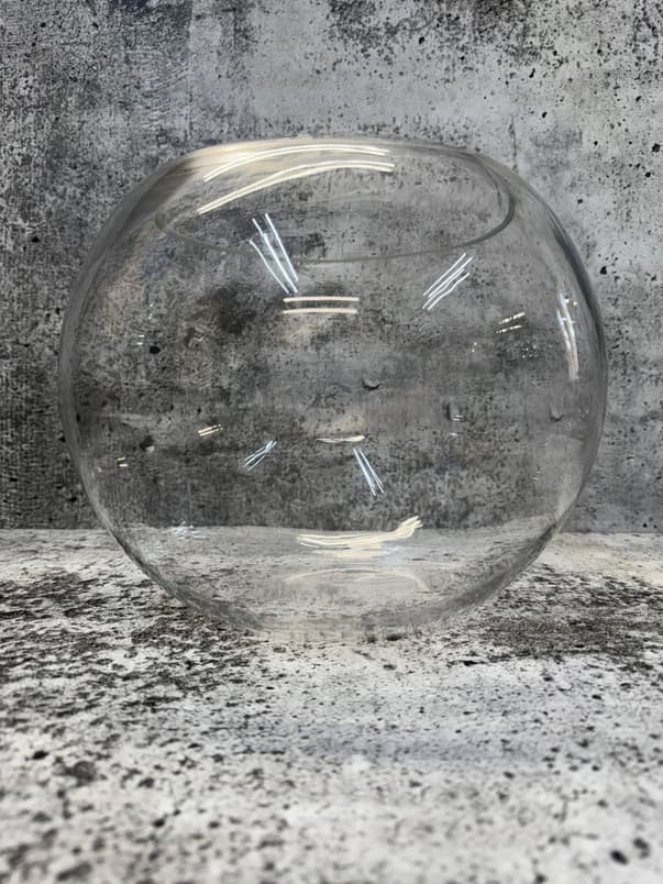 vase boule 12 po