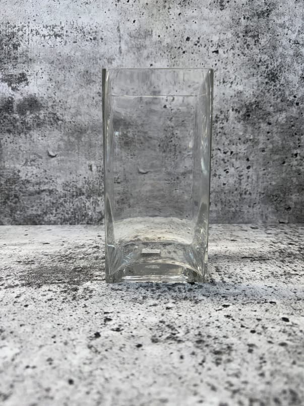 vase rectangle 4x4x8